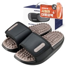 NORMAL LIFE 辦公室增高拖鞋, 1個, 黑色