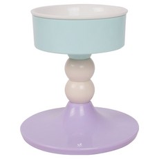 DING DONG PET 寵物甜筒冰淇淋造型可調節高度角度食盆, 1個, 薄荷薰衣草