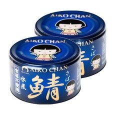 AIKO CHAN 伊藤食品 水煮鯖魚罐 不使用食鹽, 150g, 2罐