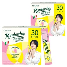 티젠 콤부차 시칠리아 핑크레몬, 5g, 30개입, 2개