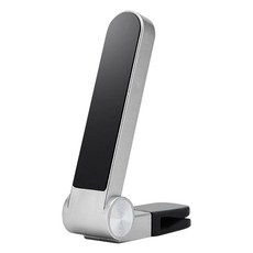 하마테 초슬림 송풍구 마그네틱 스마트폰 거치대, 1개, 실버