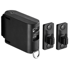 隱形伸縮晾衣繩, 黑色