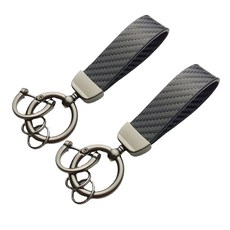 크로니클 카본패턴 프리미엄 자동차 키링, GRAY