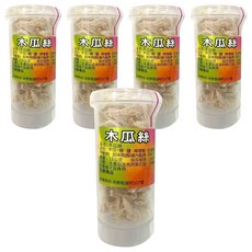 宏銘食品 木瓜絲, 15g, 5罐
