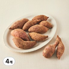 유기농 인증 한입 달수고구마, 4개, 800g