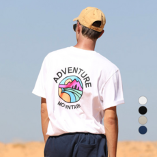 플루크 남여공용 통기성 서클마운틴 반팔 티셔츠 FST142