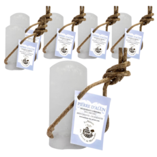 La Maison du Savon de Marseille 馬賽皂之家 鬍後舒緩明礬石 - 無色素 無香料 無化學成分, 115g, 6個