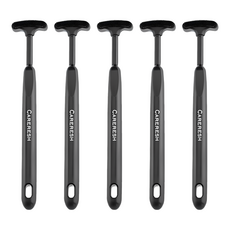 KAI 貝印 舌苔刷 KQ-0401 黑色, 5支, 9g