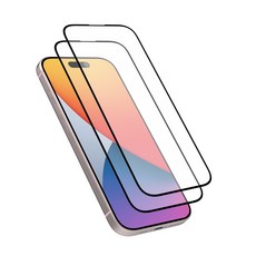 랩씨 C 스킨 풀커버 강화유리 휴대폰 액정보호필름 2p 세트, 1세트