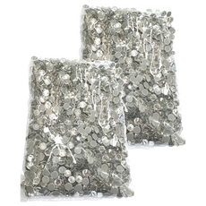 MC切面 燙鑽 水晶美甲鑽 AB彩 ss4 1.5~1.6mm, 2個, 單一顏色