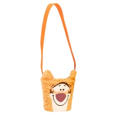 Disney 迪士尼 絨毛飲料杯套 CA717-3 21.5 x 9cm, 跳跳虎 黃色, 1個