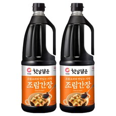 햇살담은 청정원 조림간장, 1.7L, 2개