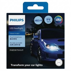 PHILIPS 飛利浦 皓鑽光2代 LED頭燈 6000K 9005/9006 2個, 白光, 1組