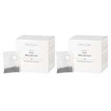 TAVALON NYC早餐紅茶茶包, 2g, 15包, 2盒