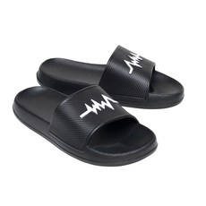 DODO partners 男女通用標誌拖鞋, 黑色, 245