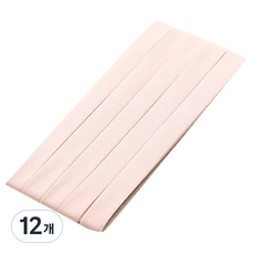 앙앙 코튼캔디 바이어스테이프 10mm, 9 크림핑크, 12개