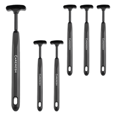 KAI 貝印 舌苔刷 KQ-0401 黑色, 6支, 9g