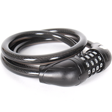 vivaro 電纜鎖12 x 1000毫米R20, 黑色, 1個