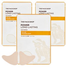 더페이스샵 파워 롱래스팅선 선패치 내추럴 베이지, 3.5g, 3개