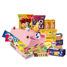 HAITAI 海太 綜合餅乾河馬包裝禮盒組, 1套, 12款餅乾
