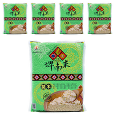 台東地區農會 埤南米 糙米 富含膳食纖維 健康美味, 5包, 1.8kg
