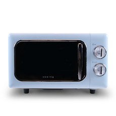 cooing home appliances 復古平台式微波爐 旋鈕式 20L, MC-R20SBFL