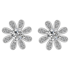 CF Diamond 耳環 莫桑鑽 E0021