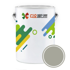 디오페인트 가구 방문 몰딩 수성 페인트 반광, 클래식12스톤그레이, 4L, 1개