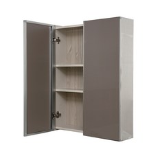 기프트캔 헤어라인600 실버 욕실장, 혼합 색상, 1개