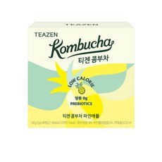 TEAZEN 茶禪 康普茶沖泡飲 鳳梨口味, 5g, 30條, 1盒