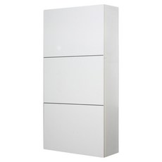 禮盒罐雙層浴室櫃, 白色, 1個