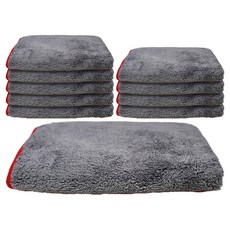 World Clean 咖啡館抹布 超級毛巾 灰色, 10個