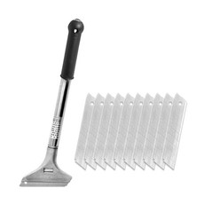 World Clean 해피손 1段刮刀 隨機出貨 + 10片刀片組, 1套