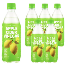 Cloop 無糖蘋果氣泡醋飲, 6罐, 500ml