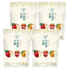 Ecomom Meal 山村水果點心 整顆水果脆片, 4個, 10g