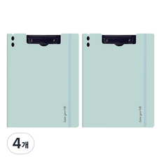 TUCO.B 莫蘭迪收藏家 綁帶報告夾 A4, 天空藍, 4個