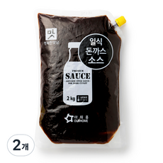 快樂美味的日本炸豬排醬, 2kg, 2個