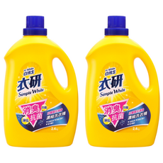 Dr.White 白博士 消臭抗菌濃縮洗衣精, 2.4kg, 2個