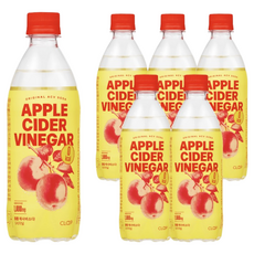 CLOOP 蘋果蘇打水 原味, 6瓶, 500ml