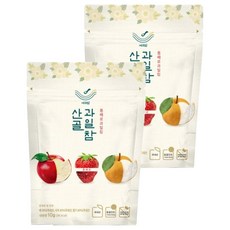 에코맘의산골이유식 산골 과일참 통째로 과일칩, 10g, 2개