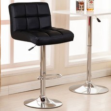 노아가구 홈바의자 H303, 블랙, 1개