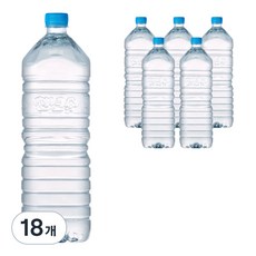 가야산천년수 천년수 무라벨 생수, 2L, 18개