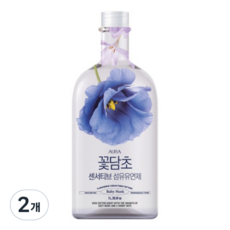 [비건라이프] 아우라 유아용 꽃담초 센서티브 섬유유연제 베이비머스크향 본품, 1L, 2개
