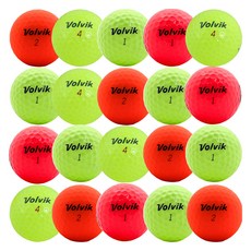 Volvik 2~4層二手高爾夫球組 經濟型, 1組, 混色(隨機出貨)
