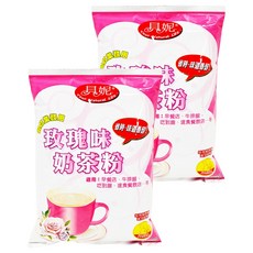 貝妮 玫瑰奶茶粉, 紐西蘭進口奶粉, 味道香醇, 業務大包裝, 1kg, 1包, 2包