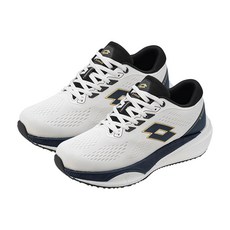 LOTTO 樂得 男款 S5000 創跑鞋 寬楦 透氣 避震 輕量 LT4AMR8489 白色/藍色, 27cm