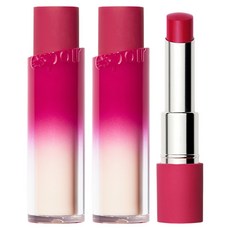 [비건뷰티] 에스쁘아 노웨어 립스틱 바밍글로우, 2개, 11호 그레이피