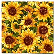 ADICO 帆布DIY名畫繪圖, 1個, 向日葵圖案