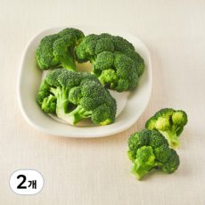친환경 국내산 손질 브로콜리, 300g, 2개