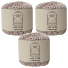 니뜨 아사태사 실 70g, 503연베이지, 3개